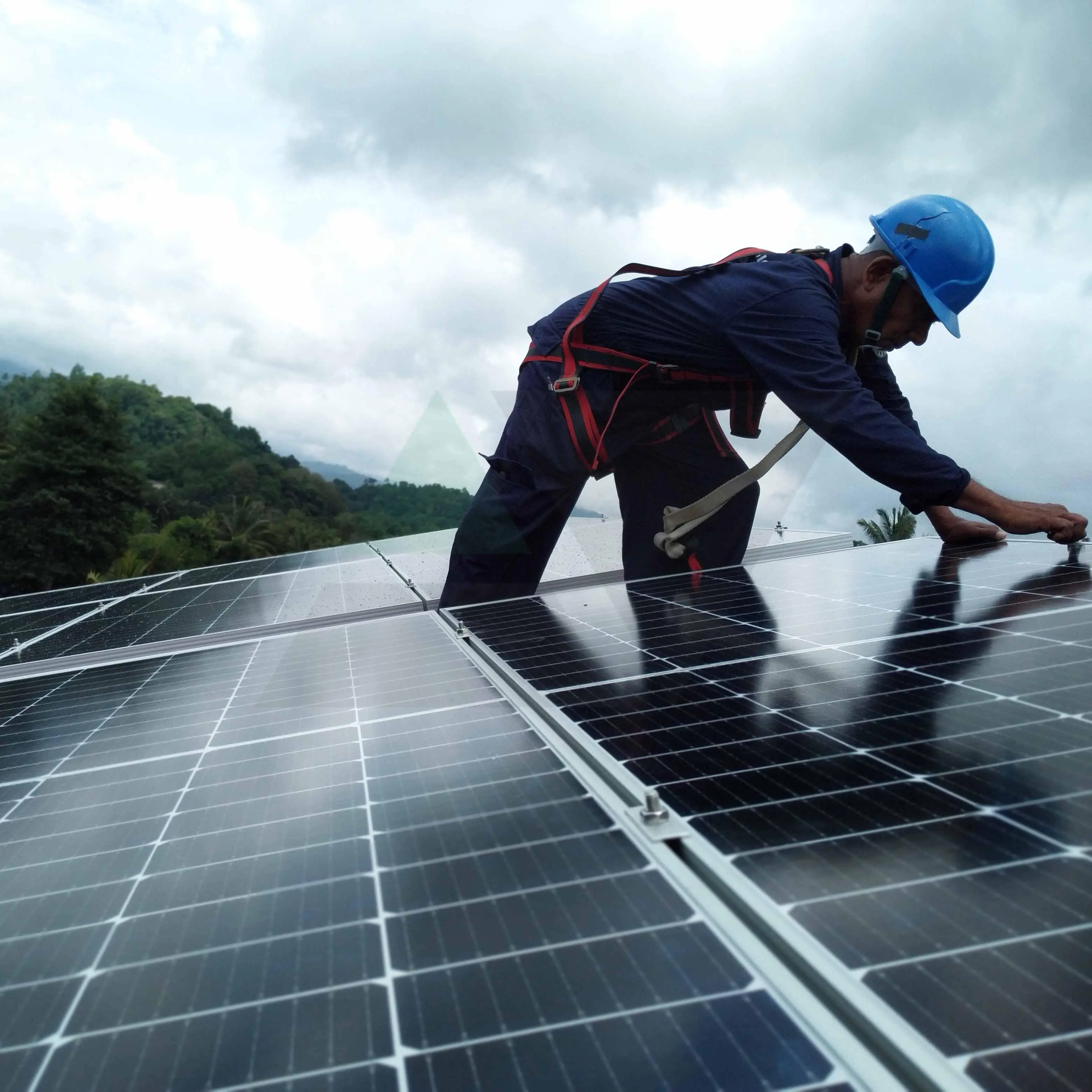 Alta Vision Solar Installation